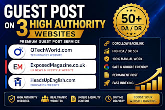 publish high authority guest posts with dofollow backlinks
