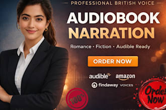 do audiobook narrator voiceover female voice actor children kids narration