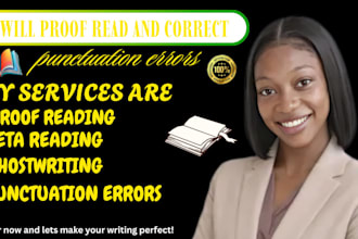 proofread and correct grammar, spelling, and punctuation errors