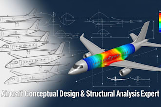 aircraft conceptual design structural analysis cad modeling