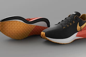 do 3d shoe design 3d shoe modelling 3d shoe 3d footwear design with animation