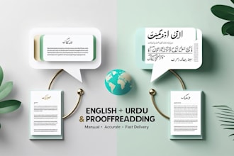 translate books, articles, blogs from urdu to english