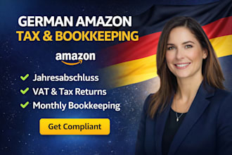 prepared german amazon jahresabschluss vat return tax return bookkeeping
