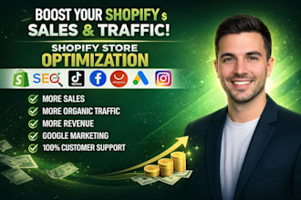 be shopify expert boost shopify sales traffic with brand marketing cro and seo