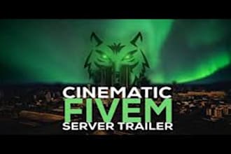 create a professional cinematic fivem server trailer