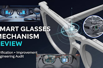 review, verify and improve your smart glasses mechanism design