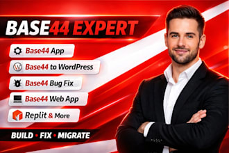 base44 expert vibe coding base44 bug fix base44 to wordpress base44 web app