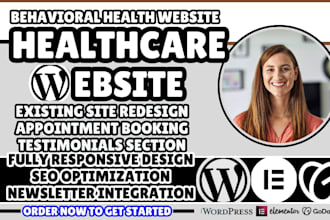 behavioral health website healthcare wordpress website clinic website design