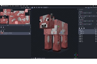 create custom minecraft mob with animation for rpg server