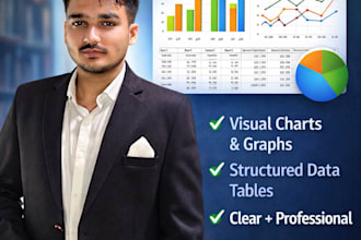 create professional charts and tables from your data