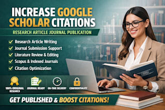 increase google scholar citations writing research article journal publication
