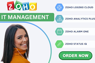 configure zoho log360 CRM analytics, IT monitoring tools zoho projects