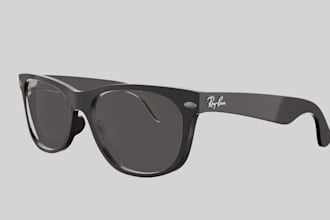 3d sunglasses animation 3d eyewear animation 3d product animation 3d glass model