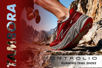 design professional running trail footwear and techpack