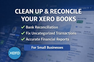 do xero bookkeeping and cleanup