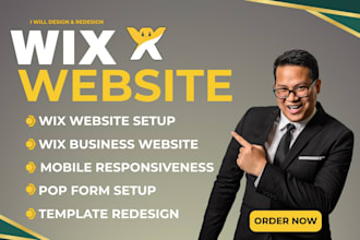 do custom wix website design, wix redesign, wix ecommerce sales online store