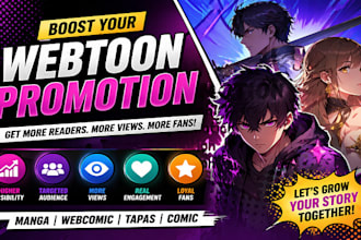 do webtoon promotion for manga webtoon comic tapas webcomics for massive readers