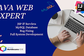 develop professional java web applications using jsp, servlets, and mysql