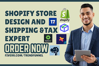 setup shopify shipping tax duties zapiet parcel panel shipstation track123