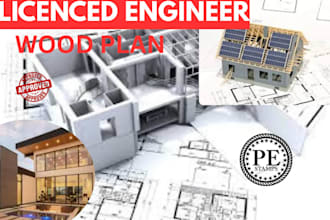 united states licenced engineer,full permit set,permit drawing,garage conversion