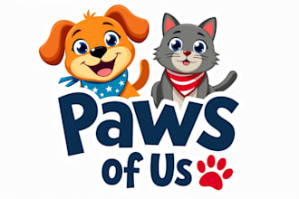 create amazing pet accessory logo with new creative concepts