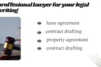 draft commercial and property contracts under UK law