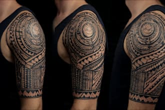 design the best tribal tattoo
