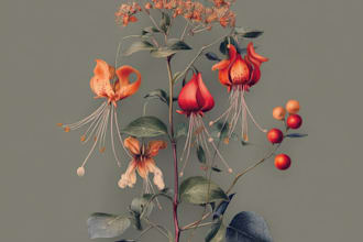 do a botanical illustration