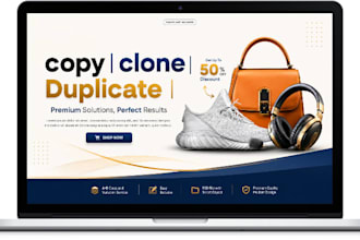 copy clone duplicate shopify store design