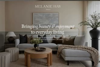 design wix interior designer website achitect portfolio home decor website