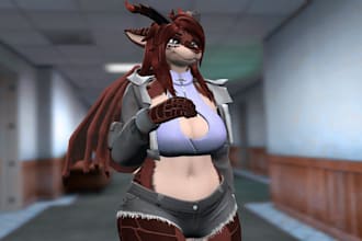 create, port and rig sfm, gmod playermodel, vrchat avatar, mmd tf2 model