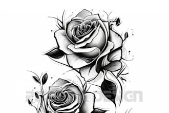 create a custom and unique tattoo design