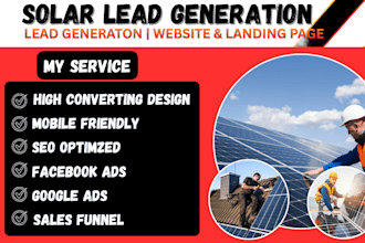 generate solar lead roofing lead homeoner lead solar website