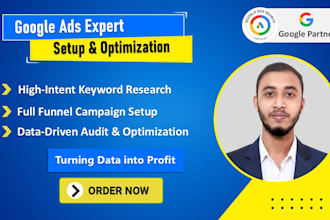 be your google ads expert adwords and PPC specialist to improve ROI
