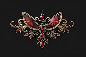design a luxury jewelry logo for your brand or store