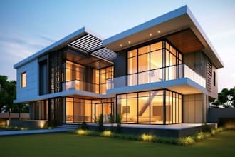 architectural exterior design 3d design exterior modeling exterior visualisation