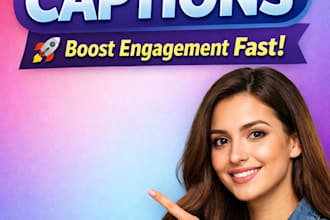 write viral tiktok and instagram captions with trending hashtags