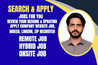 search and apply remote, hybrid and full time onsite job