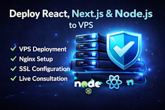 deploy react or node app to vps with SSL
