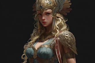 fantasy character art and fantasy character art