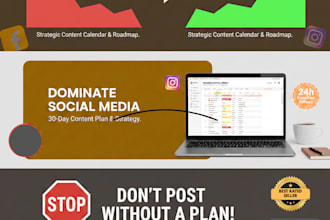 create a content plan for your social media