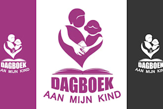 design an childcare, baby care, daycare and preschool logo