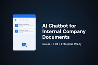build an ai chatbot for internal company documents using python