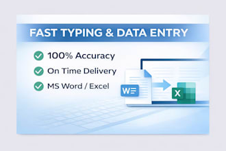 do fast and accurate typing work in english