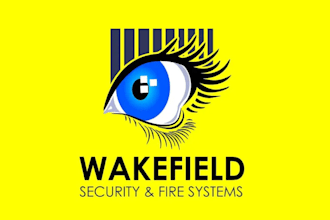 design minimalist technology and tech crypto security logo