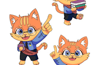 design a mascot or chibi for you