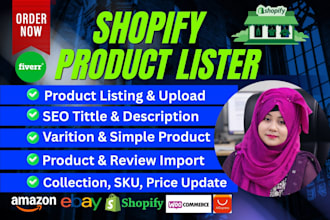 be your shopify product lister for accurate product listing and upload