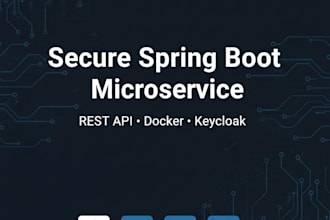 build a secure spring boot microservices