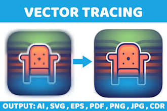 vector tracing your file