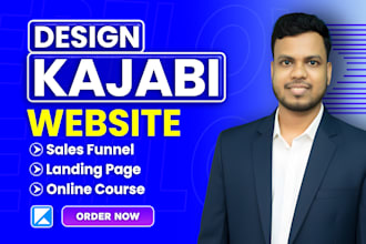 do kajabi website design, kajabi landing page or kajabi online course